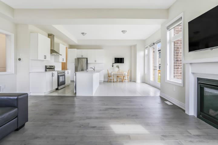 Vacant room sample before Virtual Staging editing