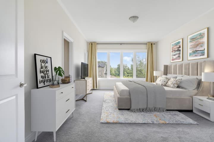 Second room after virtual staging